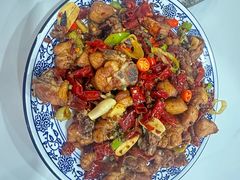 辣子鸡-北大地皖峰饭馆