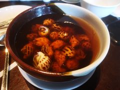 古越陈酿煮花螺-杭州西子湖四季酒店·金沙厅
