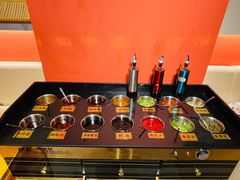 自助调料区-京炭铜锅涮肉·羊蝎子·羊肉炉(保利·时光里店)