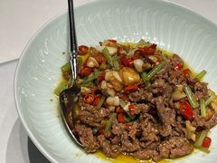 十八秒炒湘西黄牛肉-湘上湘(米其林餐厅-正大中心总店)