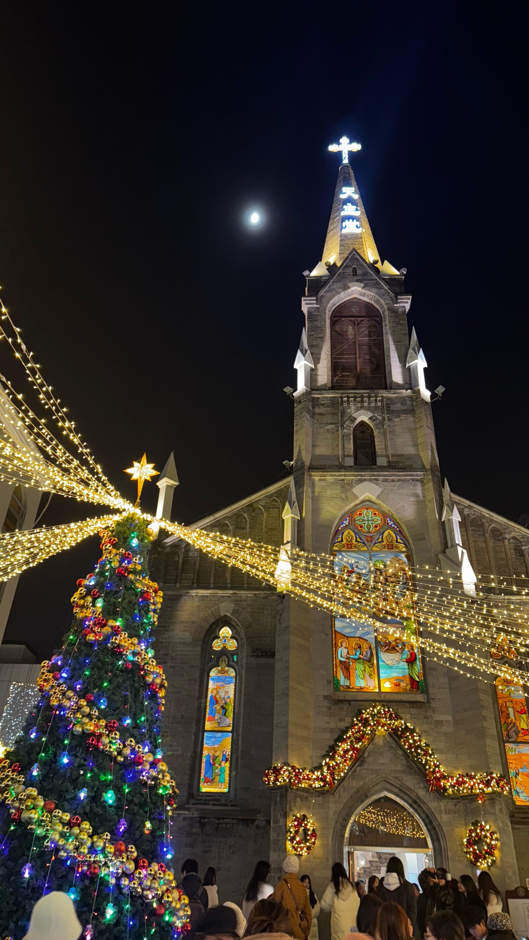 西城•教堂⛪️圣诞氛围🎄
