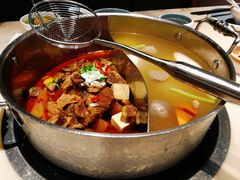 特色牛腩鸳鸯锅-左庭右院鲜牛肉火锅(汇智广场店)