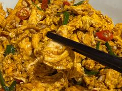 香醋炒土鸡蛋-荆九爷爆炒桥头三嫩(夫子庙店)