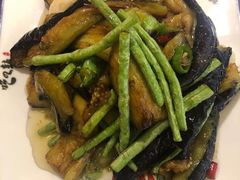 茄子豇豆-鸡毛店·川菜(双楠店)