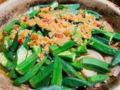 蒜蓉秋葵-舌尖上·霞浦滩涂海鲜·新闽菜(总店)