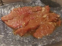 调味梅花肉-万兴佳烤肉·长白山老味道(东岸里店)
