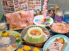 -得意咚瓜·顺德鱼生·冬瓜盅火锅