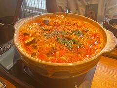 猪肉泡菜火锅-水之惠鲜鱼料理(王府大街店)