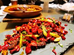 香辣雪花牛肉粒-莲·中餐厅(成都首座万豪酒店)