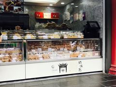 面包甜点陈列柜-闻酥园(青羊区文殊坊店)