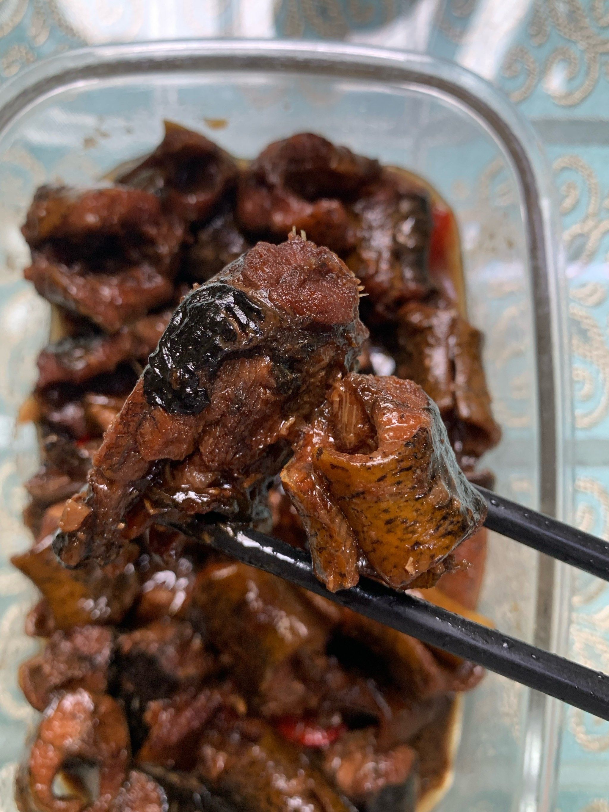 红烧黄鳝 鳝鱼肉质酥烂 软软糯糯 超级好吃