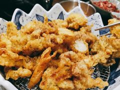 韩式无骨炸鸡-芝士牛炭火烤肉