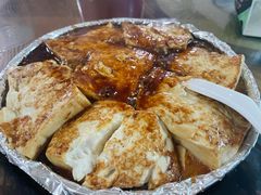 煎酿豆腐-海泉湾竹筒饭·瘦身水库大头鱼(从化温泉镇店)