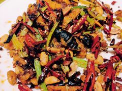 干煸蚕蛹-萍香大厨·锅包肉(大东门店)