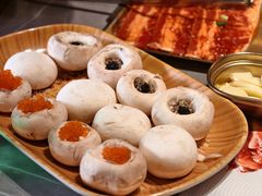 -草家酱蟹炭火烤肉店(珲春南路一店)