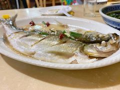 清蒸白鱼-四季园农家乐