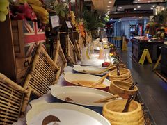 自助取餐区-大山炭火烤肉自助(百盛步行街广场店)