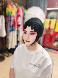 -胭脂猫京剧摄影