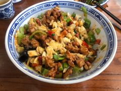辣子鸡丁煮馍-老西安韩记三鲜煮馍(四府街店)
