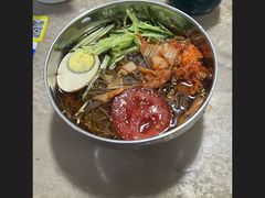 -吉林延边牛肉汤饭，大冷面