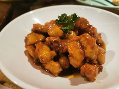 雪花糖醋里脊-绿茶餐厅(蓝色港湾店)