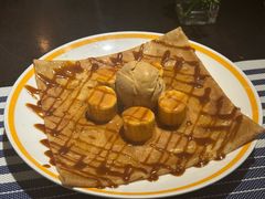 焦糖煎香蕉crepe-La Creperie法餐厅(芮欧百货店)