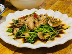 香菜拌猪腰-聪辉同安老美食饭店(大元路店)