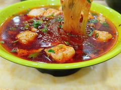 油豆腐辣肉粉丝汤-张记汤馆(嫩江路店)