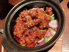 蒜香蜜汁排骨-绿茶餐厅(汇悦大融城店)