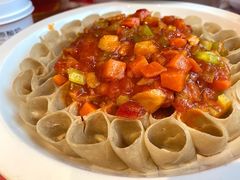 浇汁莜面-西贝(吴江路湟普汇店)