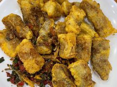 椒盐豆腐鱼-潮粥馆(长江花园店)