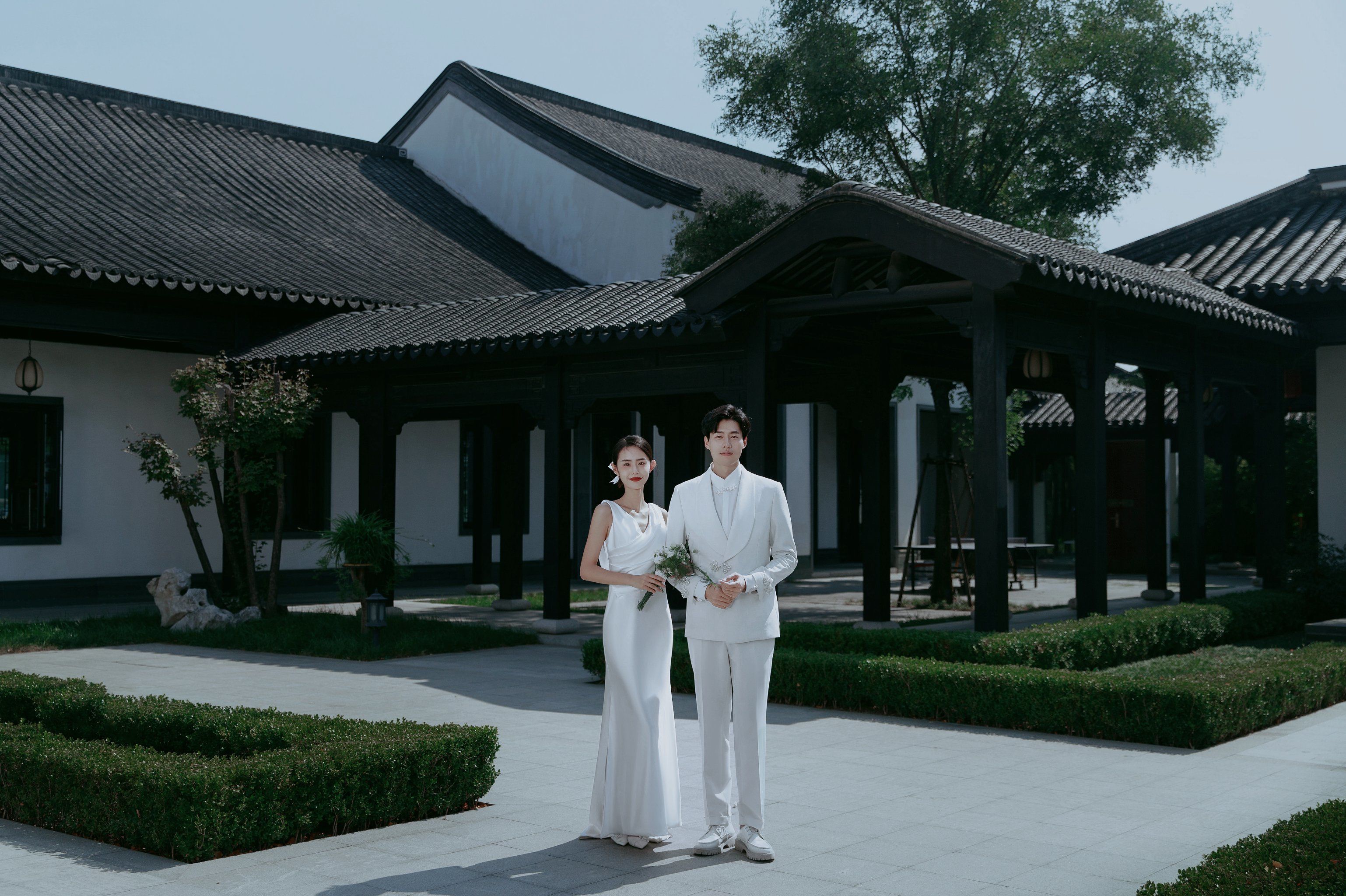 新中式园林婚纱照91一眼就惊艳95绝美国风