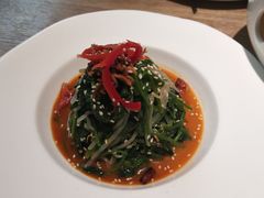 凉拌菠菜-上关雪東北菜(中房金谊店)