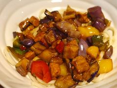 茄子肉丁鸡蛋拌面-文三里屯面馆(三里屯店)