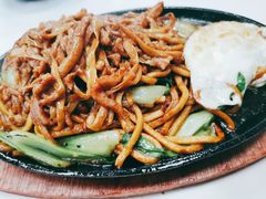 铁板肉丝炒面-王家沙点心店(西康路店)