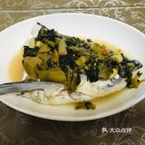 葱、冬笋,再放上雪菜 3、上锅蒸二十分钟就可以啦