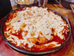 辣炒芝士鸡爪-包装马车·韩国料理·포장마차