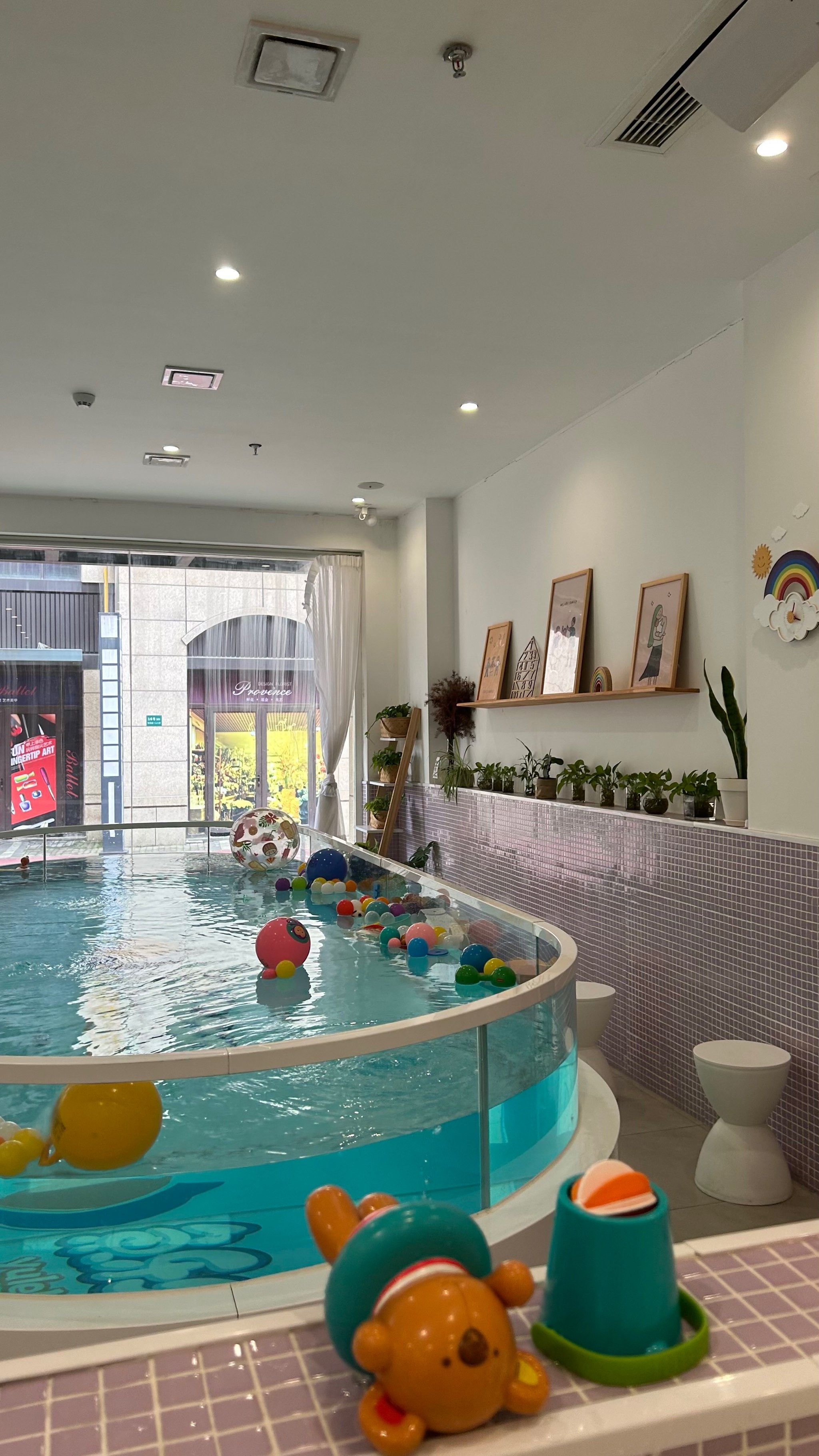 婴儿游泳初体验🏊