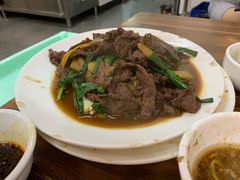 姜葱炒牛肉-顺德公平靓正特色牛花粥(花都店)