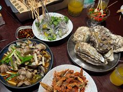 -蚝堡海鲜·威海菜·海肠捞饭·烧烤·亚洲吃蚝公司(幸福门店)