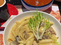 蘑菇意大利粉-南都咖啡西餐厅.全日茶点(福星路店)