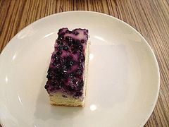 蓝莓芝士蛋糕-榖屋house of flour(张江首店)