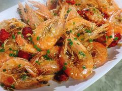 椒盐基围虾-四川小胡子海鲜(丁村万人海鲜广场店)