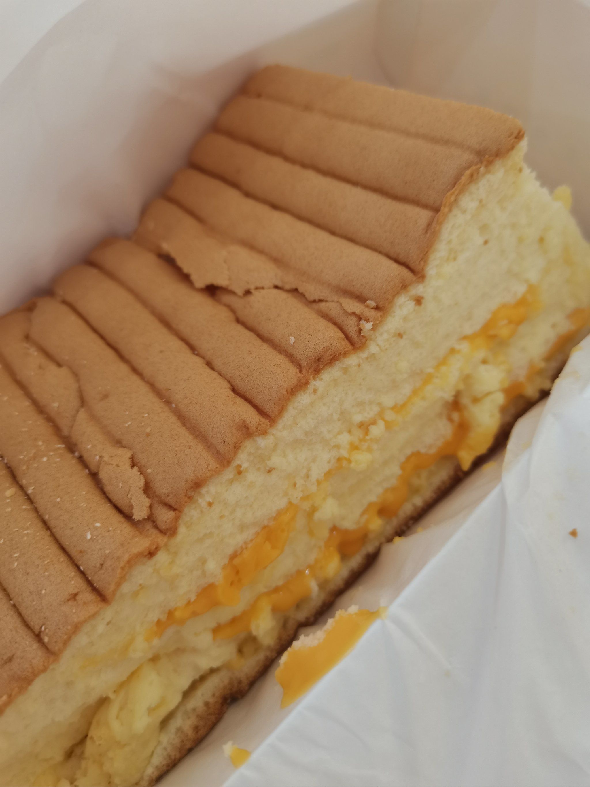 打卡火爆的古早蛋糕