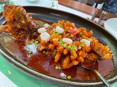 清蒸松鼠桂鱼-荷风细雨·中国茶宴(碧云店)