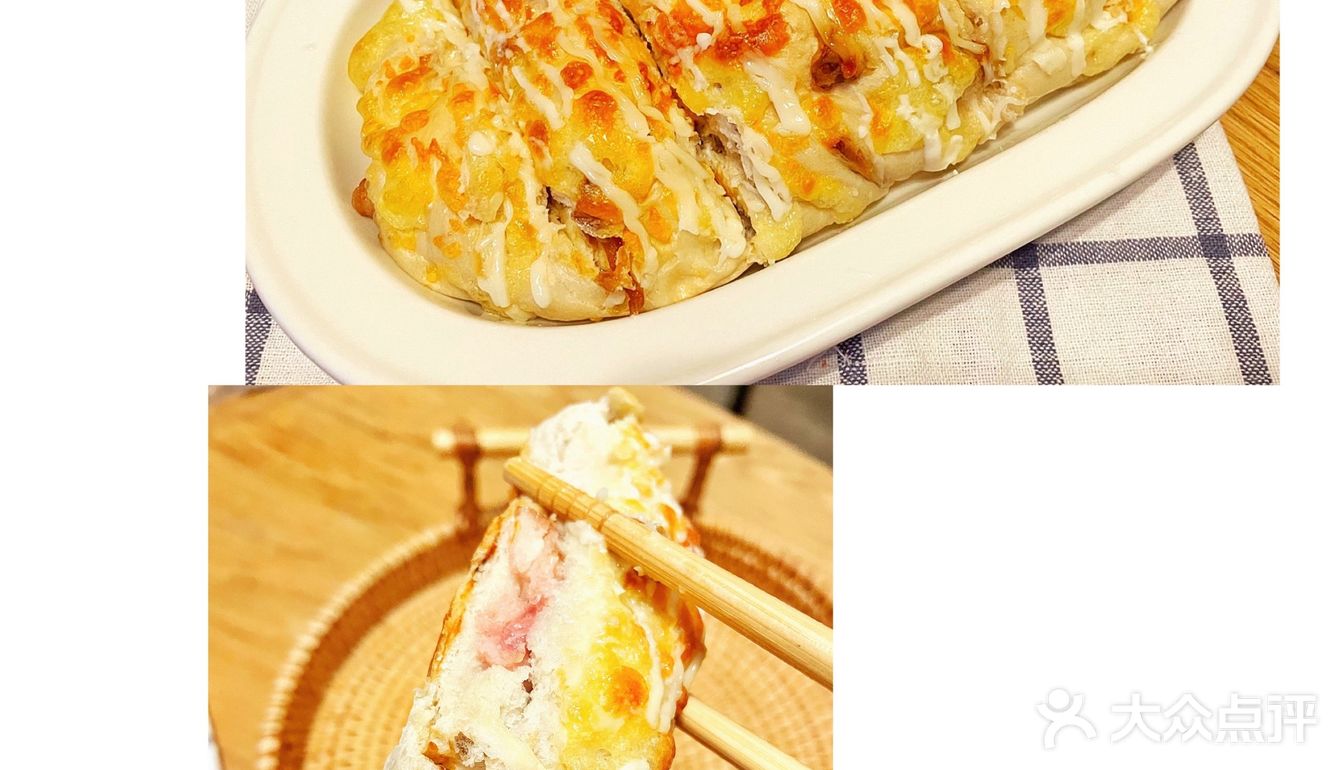 终于打卡了近期很火的日式烫面面包