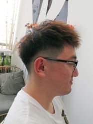 -ONE·男士国潮·美式渐变·理发馆·BARBER SHOP