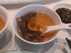 鲜芦笋山药煎酿羊肚菌-君庭中餐馆(华强路店)