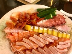 三文鱼刺身寿司拼盘-科尔海悦酒店樱之河日本料理(清河东路店)