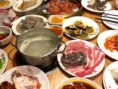 -韩京炭火烤肉自助料理(柯桥万达店)